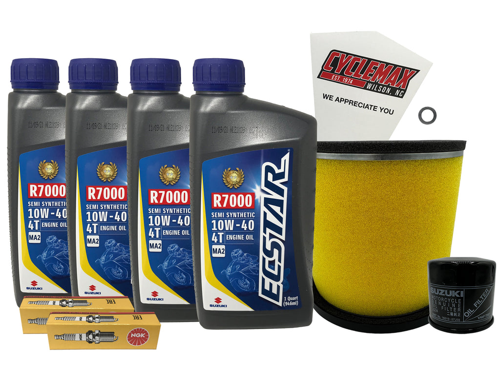 Suzuki Ecstar Semi-Synthetic Tune-Up Kit for 2018-2025 KINGQUAD 400