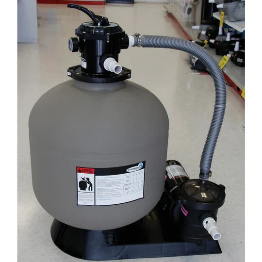 INCLUDED: 23 in.  Sand Filter System with 1.5 HP  Pump