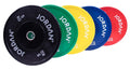 Jordan HG Coloured Rubber Bumper Plates set - 150kg