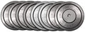 York Olympic Bumper Plate Set - 200kg