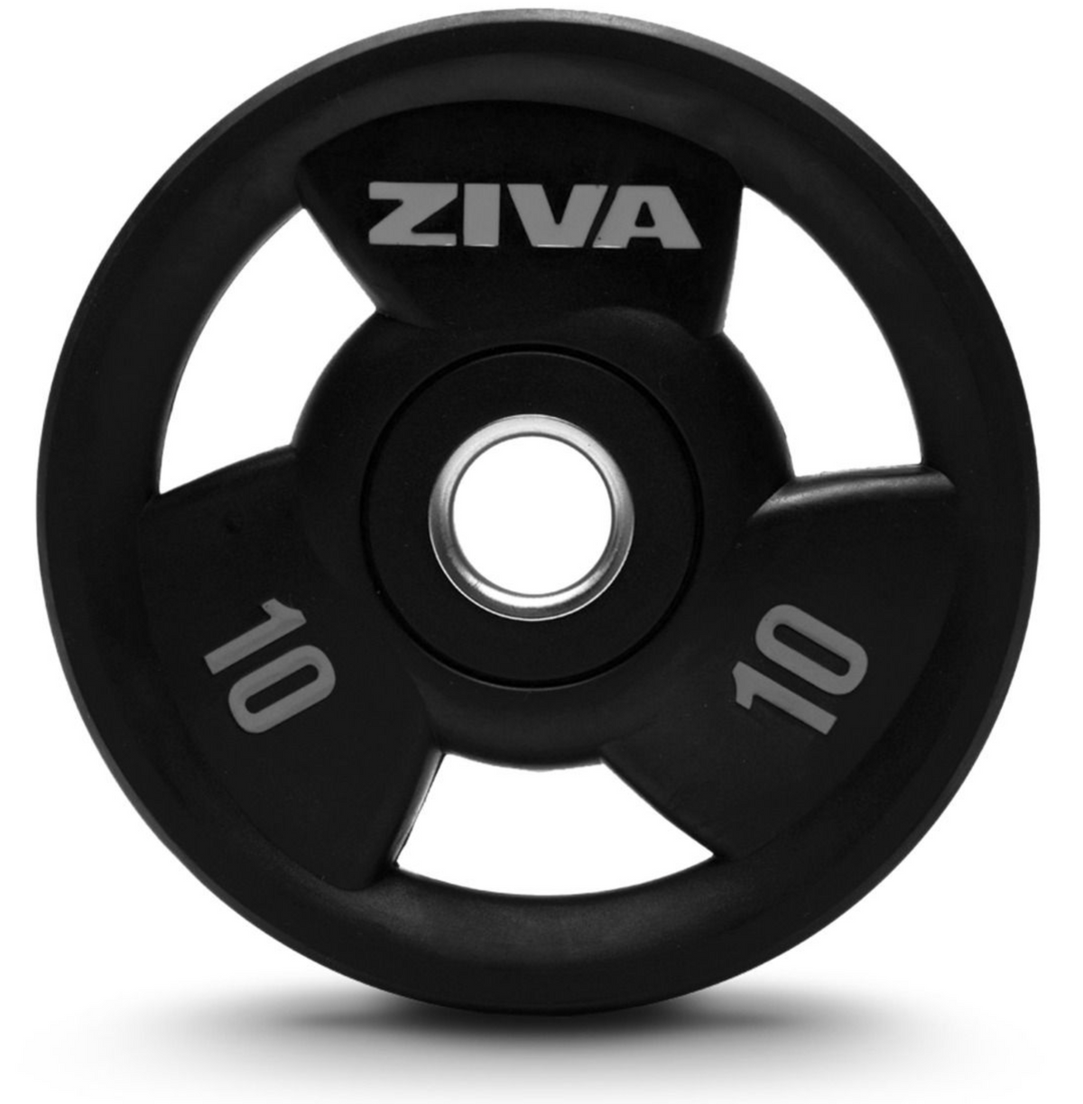 ZIVA SL VIRGIN RUBBER OLYMPIC GRIP DISC - 300kg Set