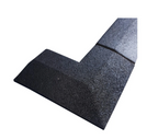 Flatline Black Rubber Gym Flooring 1m x 1m 20mm