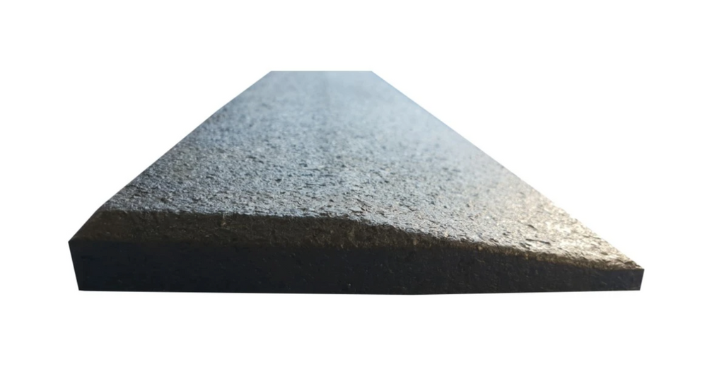 Flatline Black Rubber Gym Flooring 1m x 1m 20mm