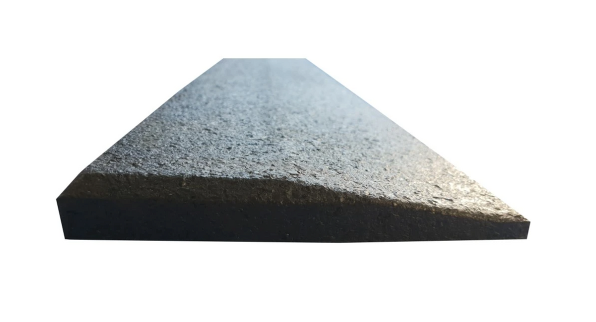 Flatline Black Rubber Gym Flooring 1m x 1m 20mm
