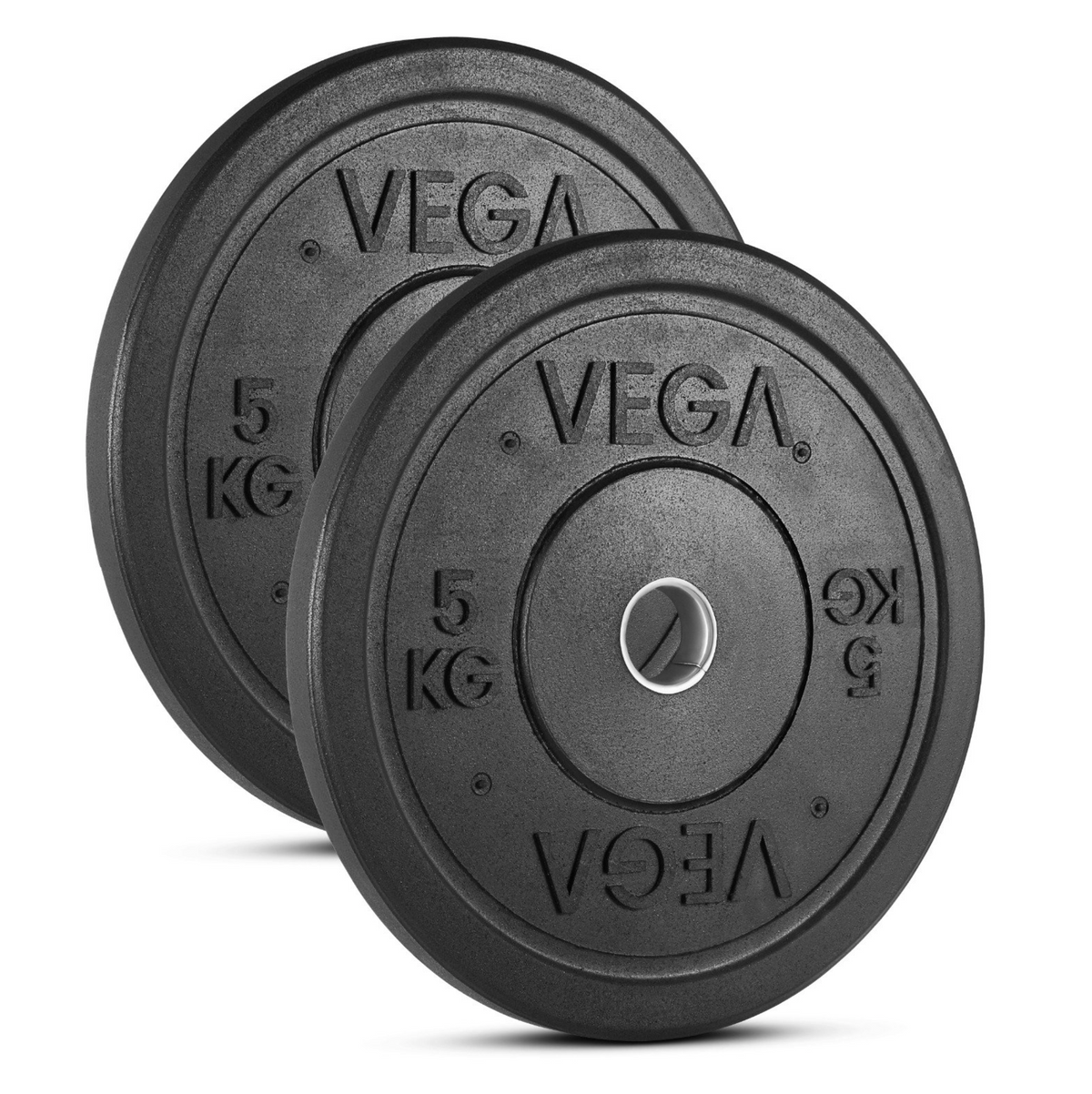 VEGA Fitness ECO Rubber Crumb Olympic Bumper Plates - 200kg Set