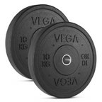 VEGA Fitness ECO Rubber Crumb Olympic Bumper Plates - 200kg Set
