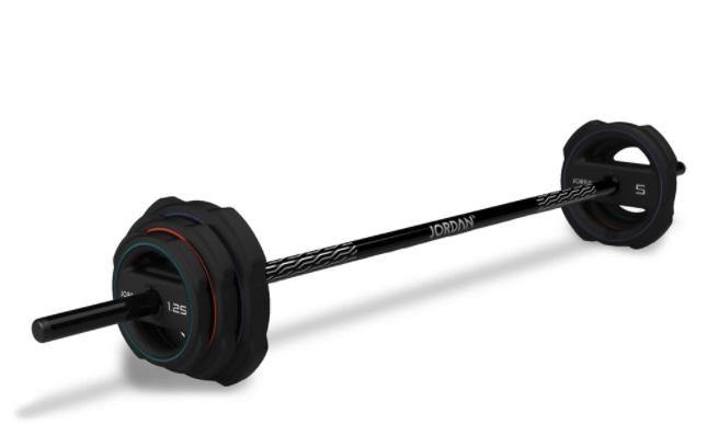 Jordan Ignite Pump X Rubber Studio Barbell Sets + Rack