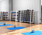 Life Fitness Studio Kettlebell Set & Rack