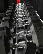Swiss Barbell 2.5kg - 30kg Rubber Dumbbell Set