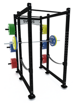 Swiss Barbell Power Rack with Plate Storage