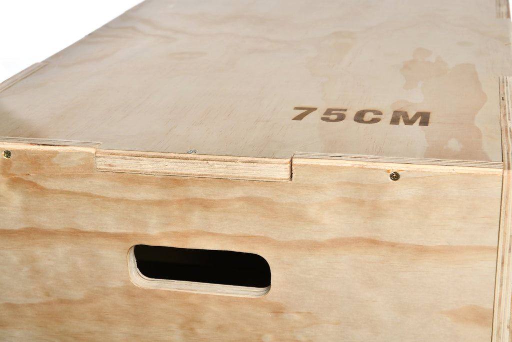 Swiss Barbell Wooden Plyo Box 3 in 1