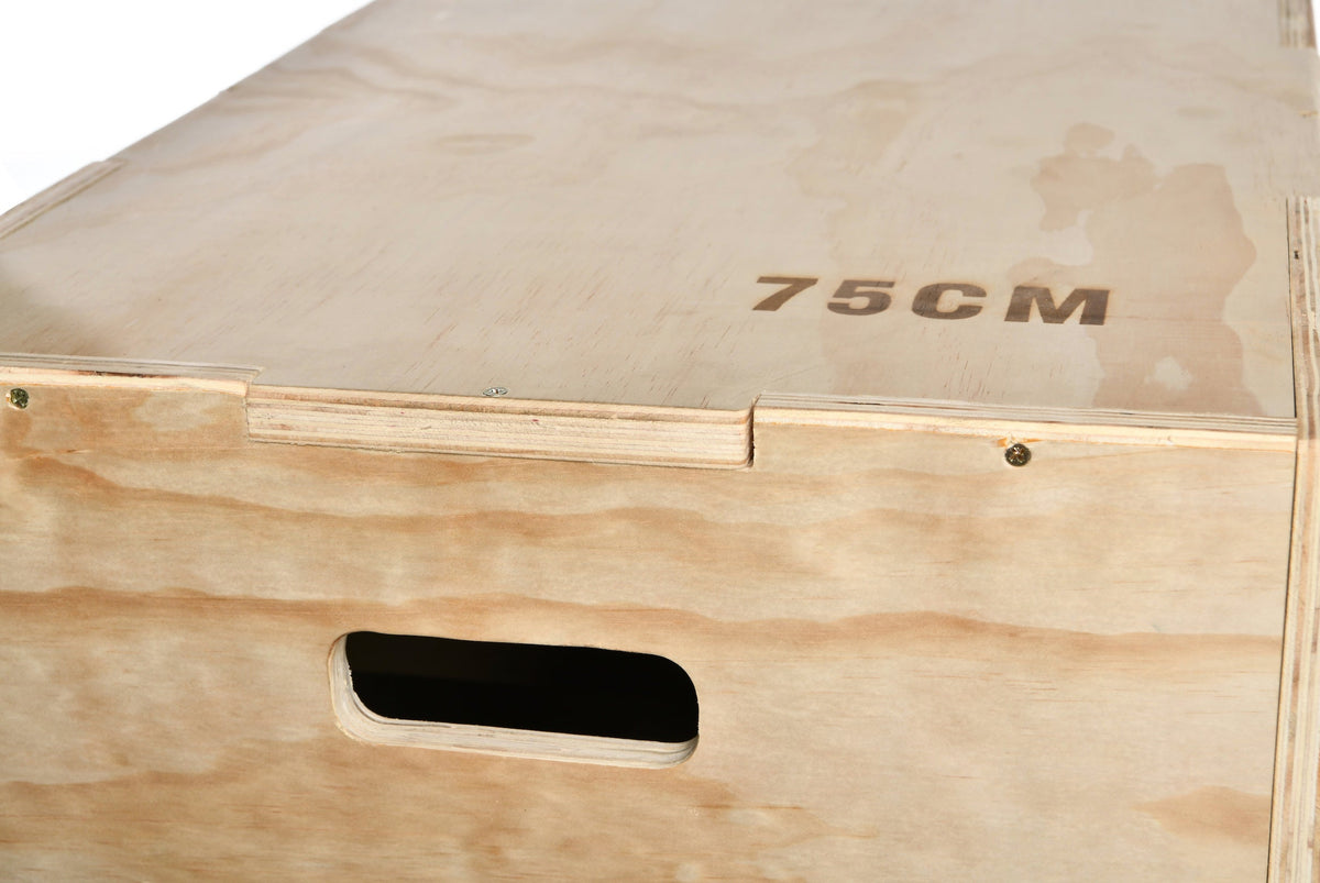 Swiss Barbell Wooden Plyo Box 3 in 1