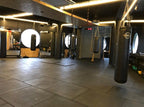 Flatline Black Rubber Gym Flooring 1m x 1m 20mm