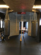 Flatline Black Rubber Gym Flooring 1m x 1m 20mm
