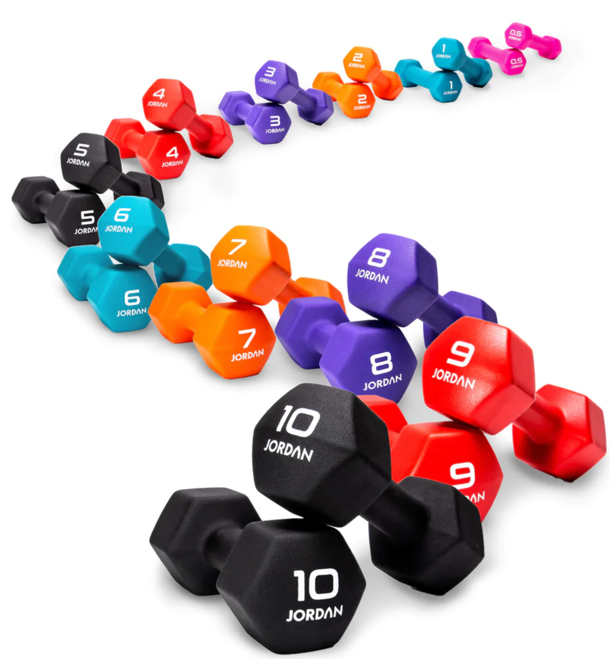 Jordan Ignite Studio Dumbbell Neoprene (Up to 10kg)