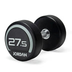 Jordan Premium Urethane Dumbbell Sets (Grey)
