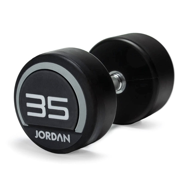 Jordan Premium Urethane Dumbbell Sets (Grey)