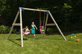 Blue Rabbit Wooden Free Swing