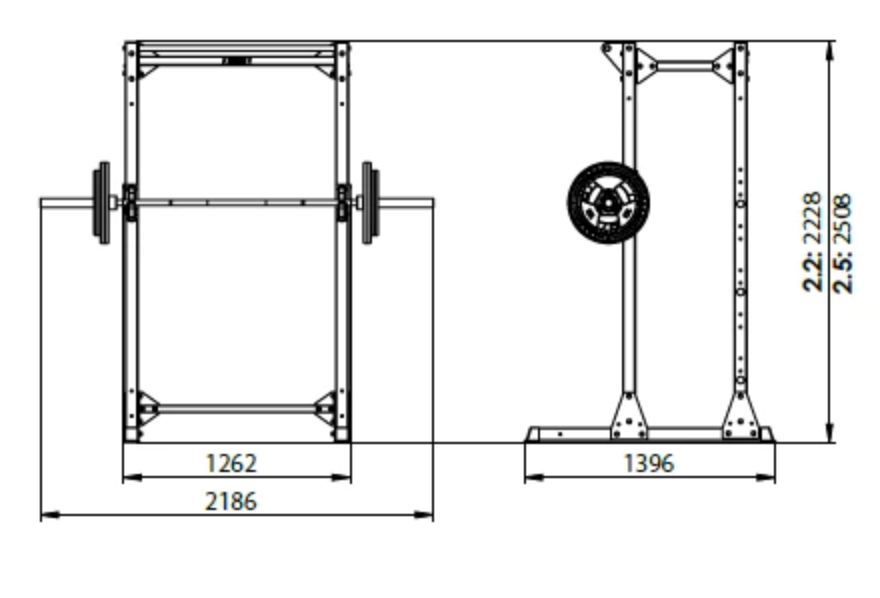 Jordan Ultimate Strength Half Rack