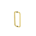 CRL Stainless 18" Glass Mounted Standard Pull Handle