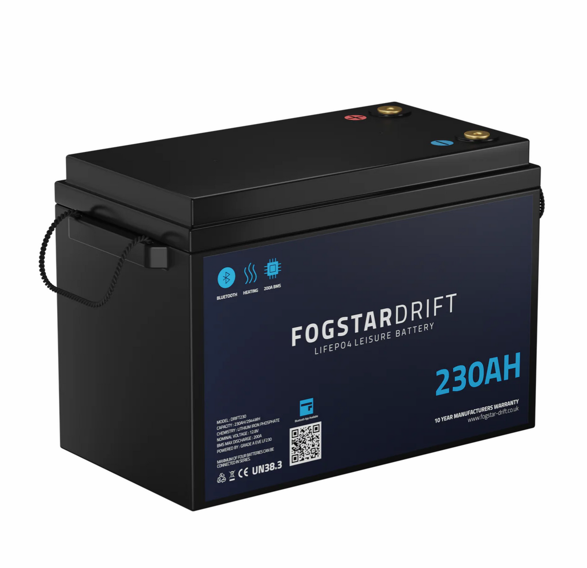 Fogstar Drift 12v 230Ah Lithium Leisure Battery