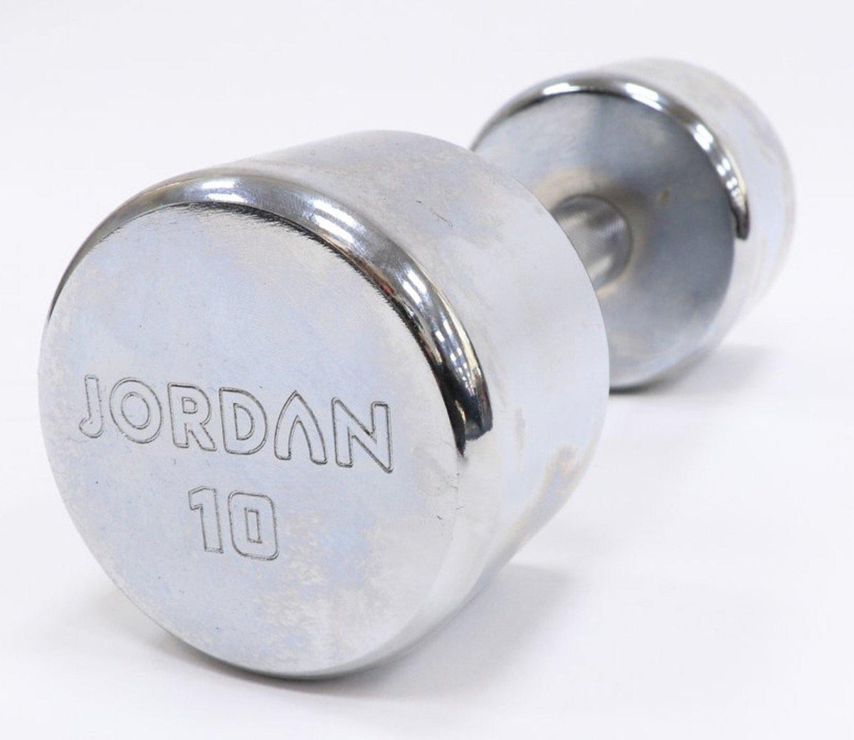 Jordan Chrome Dumbbell set 1-10kg with Vertical Rack