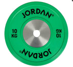 Jordan Calibrated Colour Rubber Competition Plate - Best Gym Equipment