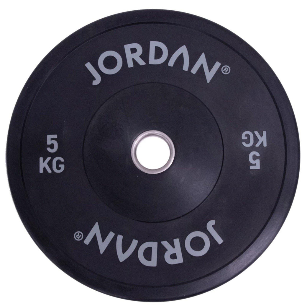 Jordan HG Black Rubber Bumper Plates - Best Gym Equipment