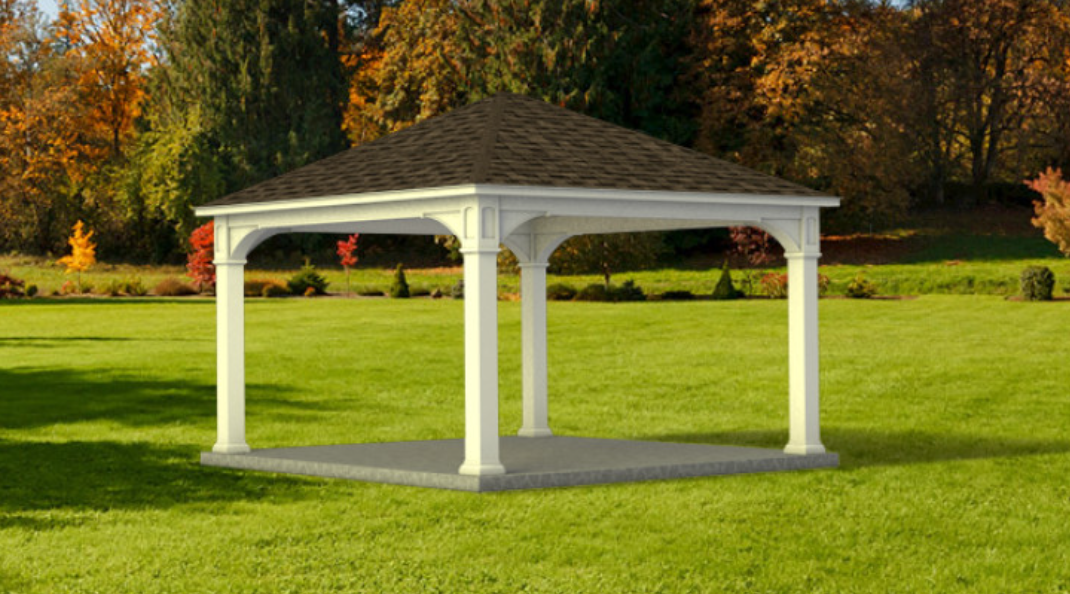 14' x 14' VINYL TRADITIONAL PAVILION