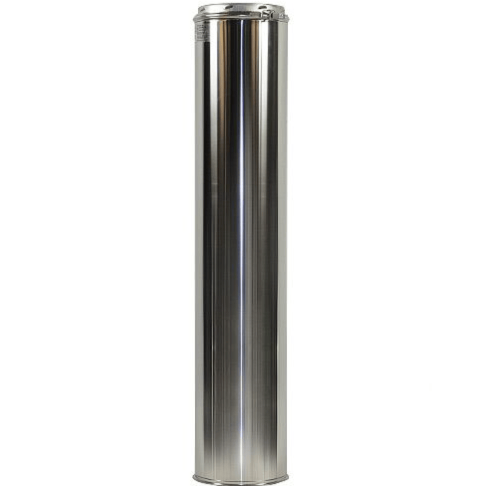 8-Inch Chimney Pipe x 39-Inch Length (Class A Stainless Steel)