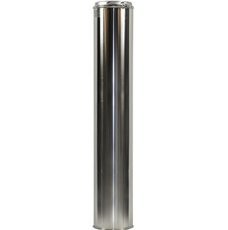 6-Inch Chimney Pipe x 48-Inch Length (Class A Stainless Steel)