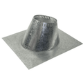 6-Inch Ventilated Roof Flashing for 0/12 to 6/12 Pitch
