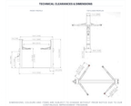 Daytona LTPF9 9,000LB Capacity Two Post Baseplate Lift