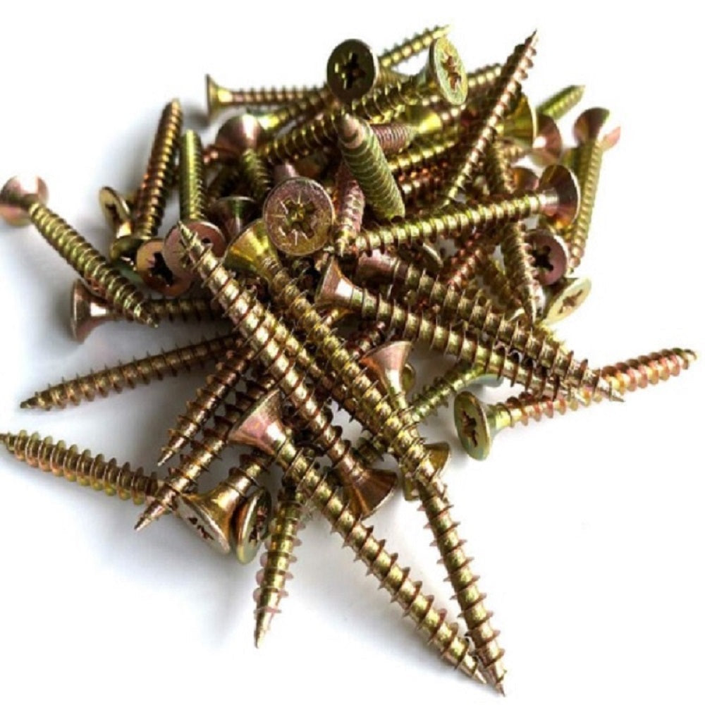 Multipurpose POZI Screws - 4's Mixed Length Trade Pack