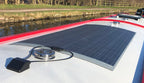 360W Monocrystalline Fibreglass Semi-Flexible Solar Panels with MC4 Connectors