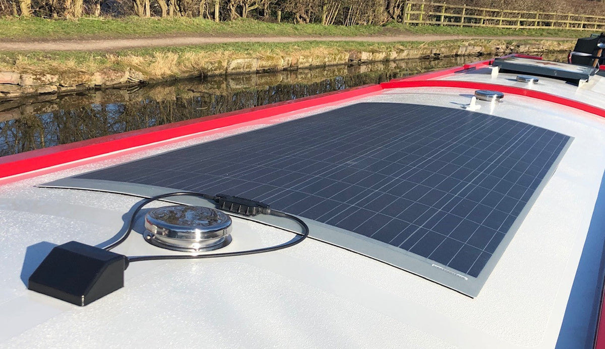 360W Monocrystalline Fibreglass Semi-Flexible Solar Panels with MC4 Connectors