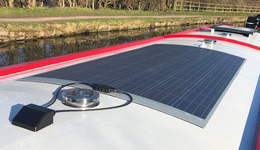 270W Monocrystalline Fibreglass MC4 Semi-Flexible Solar Panels