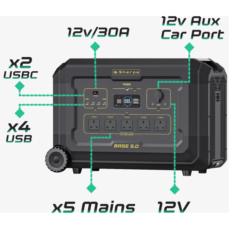 BASE 5.0 & Extra Battery Bundle