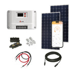 Victron 380 Watt Solar Panel & SRNE MPPT Shiner 2430 Charge Controller, Cable, Mounting & Gland.