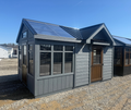 10' X 16' LP SMARTSIDE GREENHOUSE SEEDHOUSE - DARK GRAY