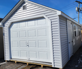 12' x 24' VINYL STANDARD GARAGE - LIGHT GRAY