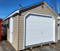 12' x 24' VINYL STANDARD GARAGE - CLAY