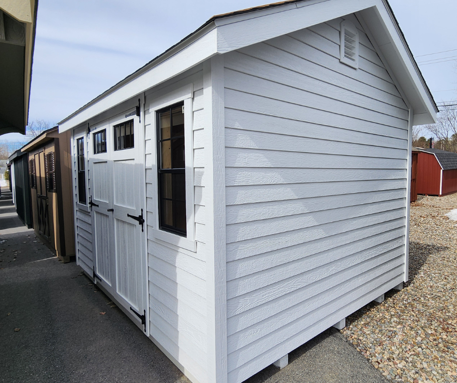 10' X 12' LP SMARTSIDE CLASSIC CANTON - WHITE