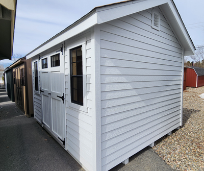 10' X 12' LP SMARTSIDE CLASSIC CANTON - WHITE