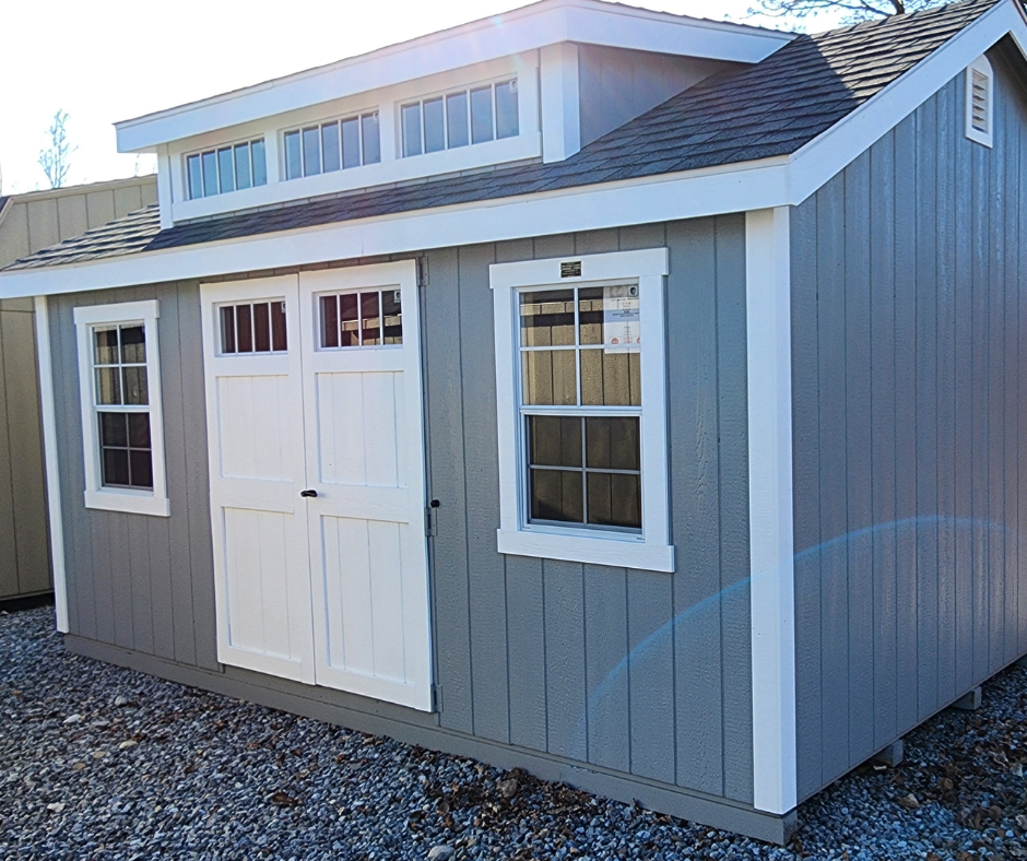 12' X 16' DURATEMP NEW ENGLAND BROOKESHIRE - LIGHT GRAY