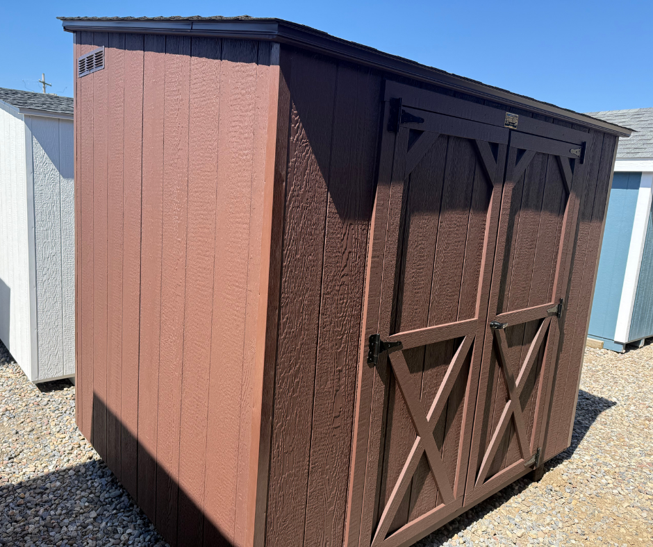 6' X 8' DURATEMP STANDARD LEAN-TO - BROWN