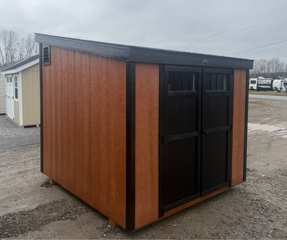 8' X 8' DURATEMP NEW ENGLAND LEAN-TO - CEDARTONE