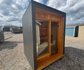 6' X 6' STUDIO SAUNA LP SMARTSIDE- IRON ORE