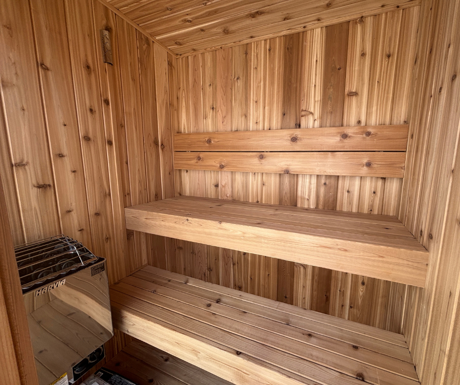 6' X 6' STUDIO SAUNA LP SMARTSIDE- IRON ORE