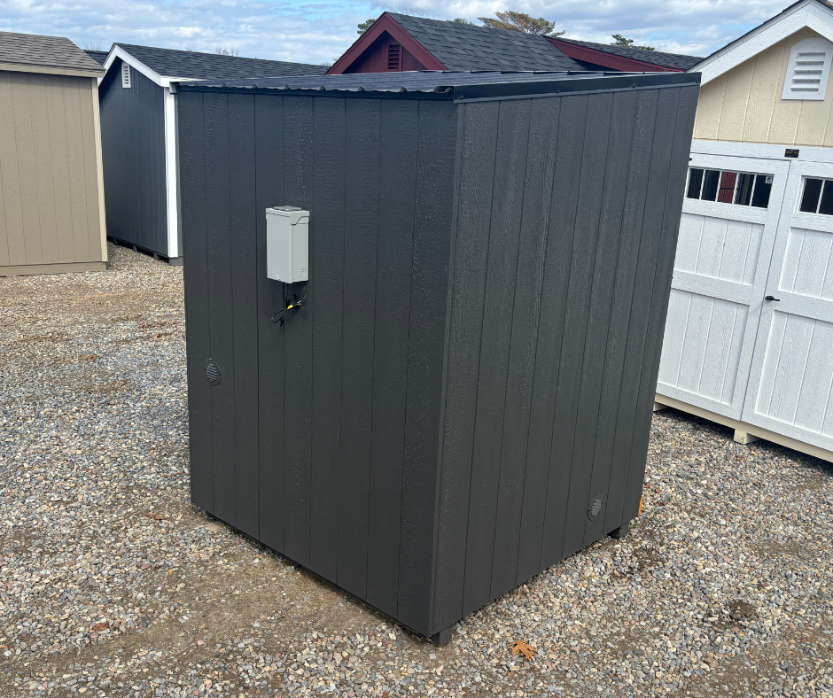 6' X 6' STUDIO SAUNA LP SMARTSIDE- IRON ORE